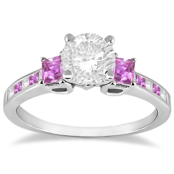 Pink princess sales cut diamond