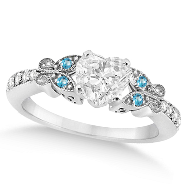 butterfly engagement ring