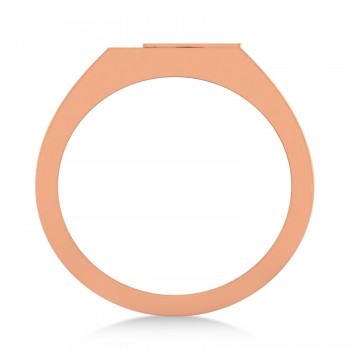 Men's Playing Card Ring 14K Rose Gold