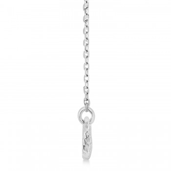 Infinity Rope Pendant Necklace Sterling Silver