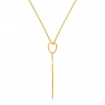 Basketball Charm Men's Pendant Necklace 14K Yellow Gold