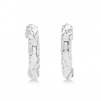 Women's Sterling Silver Hoop Earrings