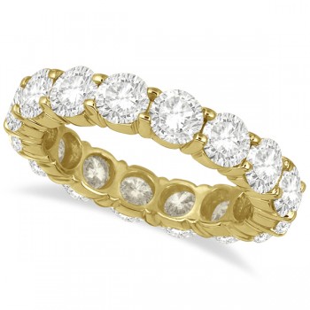 Diamond Eternity Ring Wedding Band 18k Yellow Gold (5.00ct)