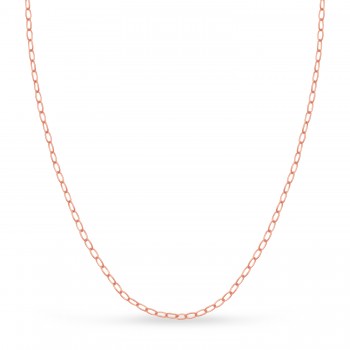 Forzentina Chain Necklace With Lobster Lock 14k Rose Gold