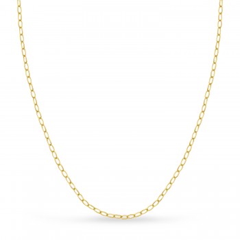 Forzentina Chain Necklace With Lobster Lock 14k Yellow Gold