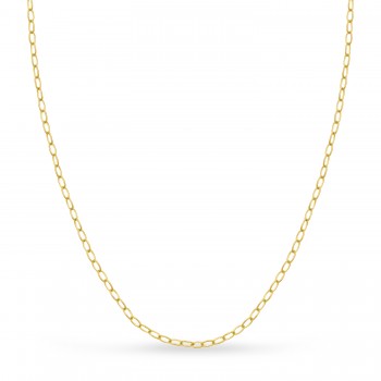 Forzentina Chain Necklace With Lobster Lock 14k Yellow Gold