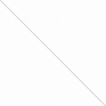 Diamond-cut Cable Chain Necklace in 14k White Gold