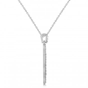 Diamond Jewish Star of David Pendant Necklace 14k White Gold (1.05ct)