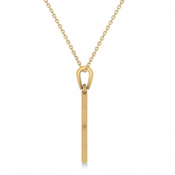 Star of David with Heart Pendant Necklace 14K Yellow Gold