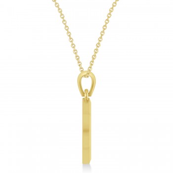 Diamond Jewish Star of David Pendant Necklace 14K Yellow Gold (0.24ct)
