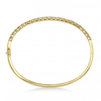 Diamond Bangle Bracelet 14k Yellow Gold (0.69ct)
