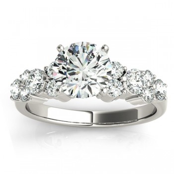 Diamond Garland Engagement Ring Setting Platinum (0.66ct)