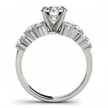 Diamond Garland Engagement Ring Setting Platinum (0.66ct)