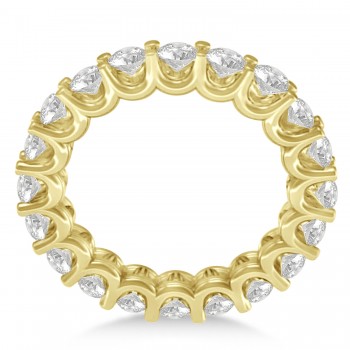 Diamond Eternity Wedding Band 14k Yellow Gold (2.40ct)