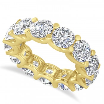 Diamond Eternity Wedding Band 14k Yellow Gold (9.75ct)